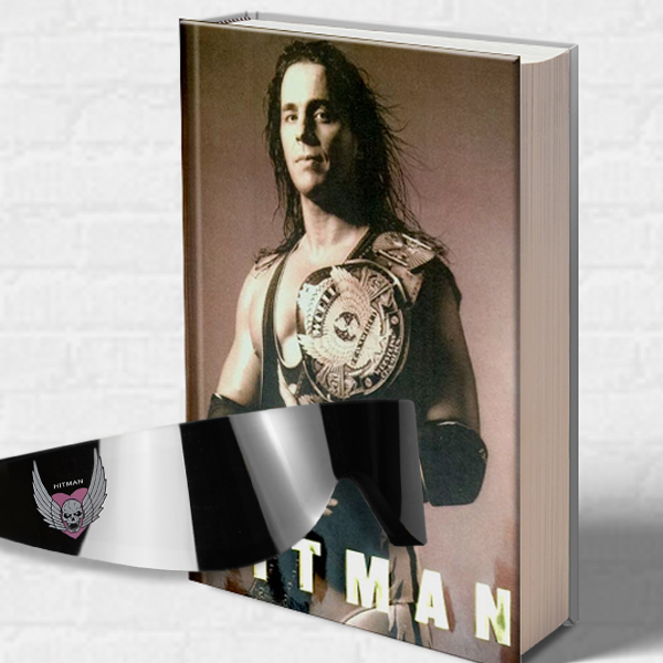 Bret Book The Fast Free Shipping Hitman by Hart 